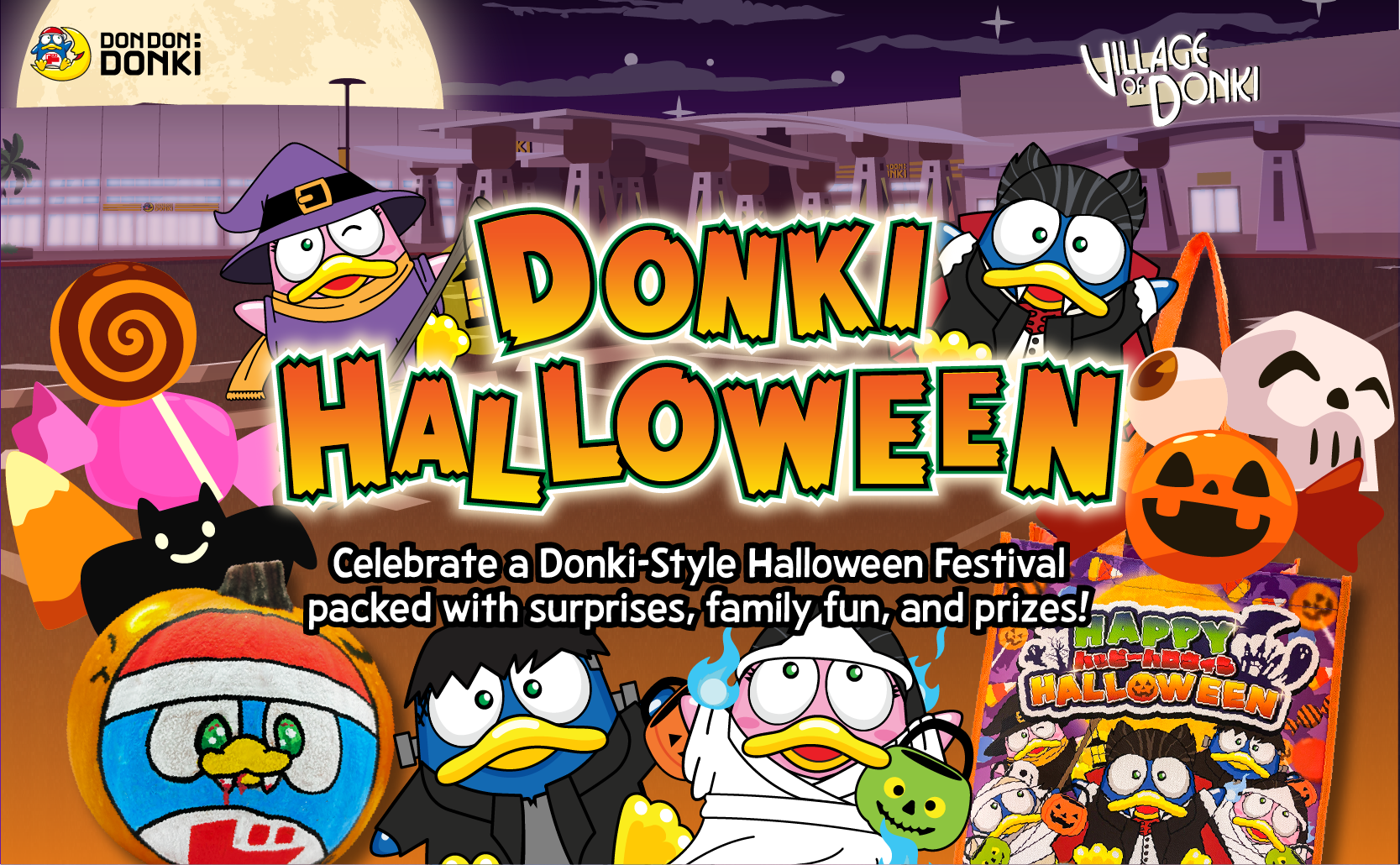 DONKI HALLOWEEN IS HERE!