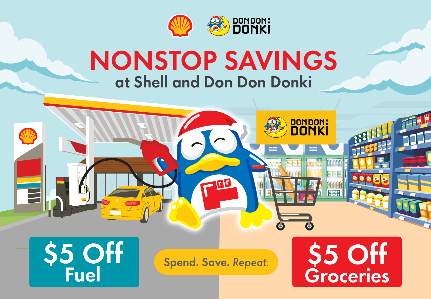 Nonstop savings start here!